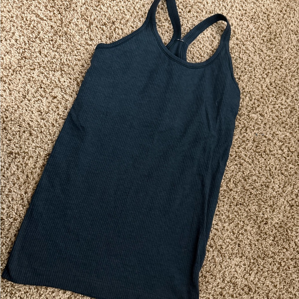 lululemon athletica Navy Tank Top